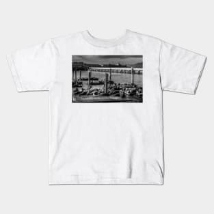 Sea Lions At Pier 39 San Francisco Kids T-Shirt